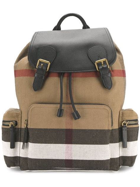 burberry large rucksack leather|Burberry backpack outlet.